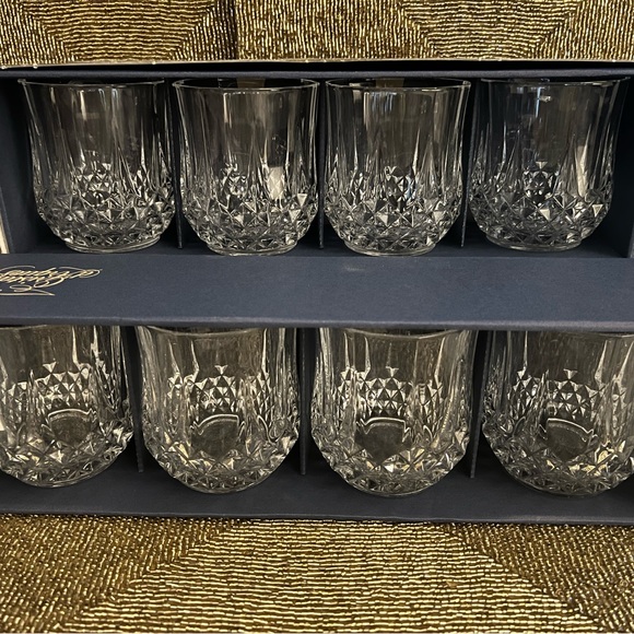Cristal d’Arques Dining Longchamp Cristal Darques 2 Sets Of 4